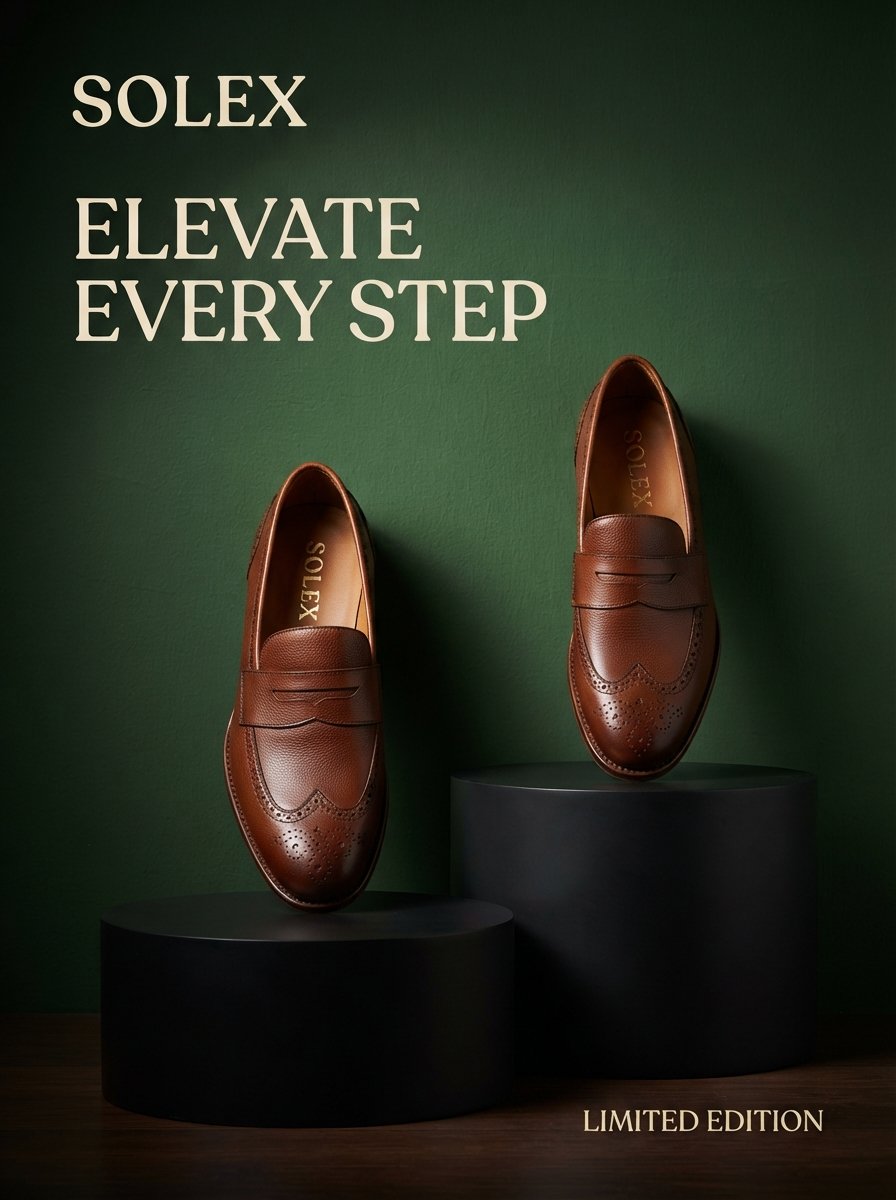 Workshop shelving with finished shoes