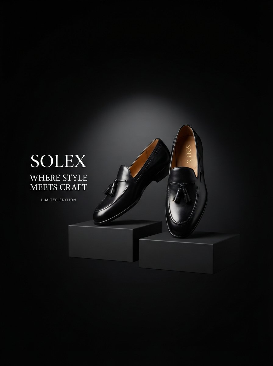 Loafer, standing upright